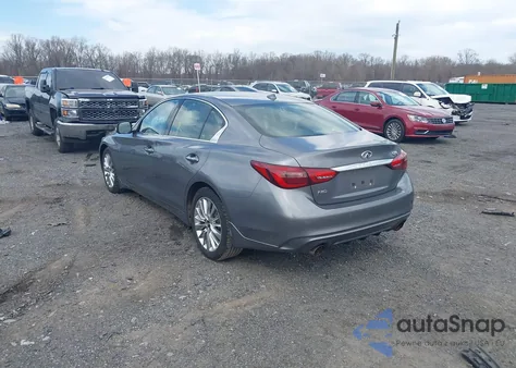 2021 Infiniti Q50 Luxe Awd from USA, damaged, VIN JN1EV7BRXMM751698